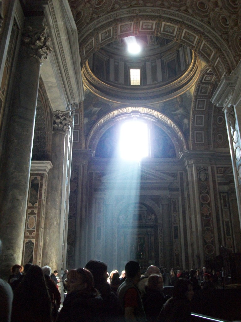 Luz en el Vaticano